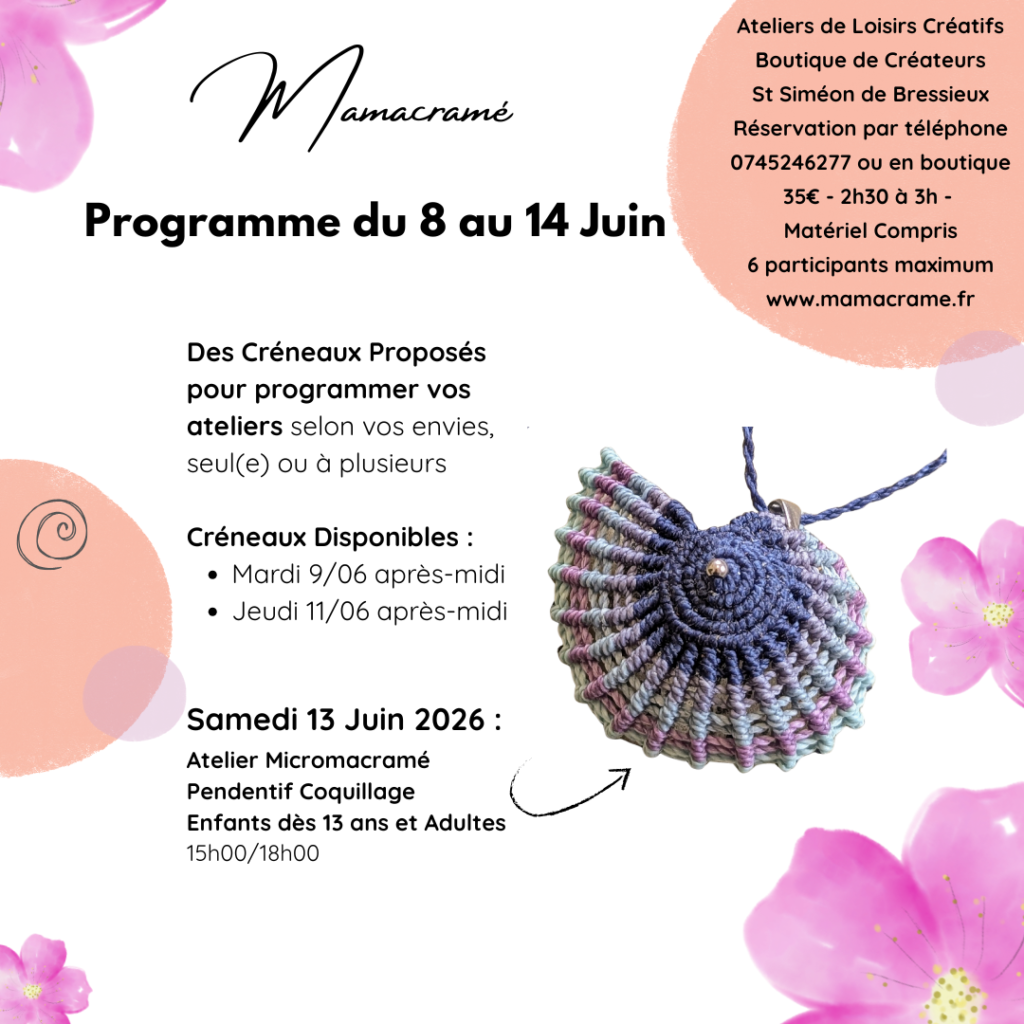 Mamacramé_Ateliers S24 2026
