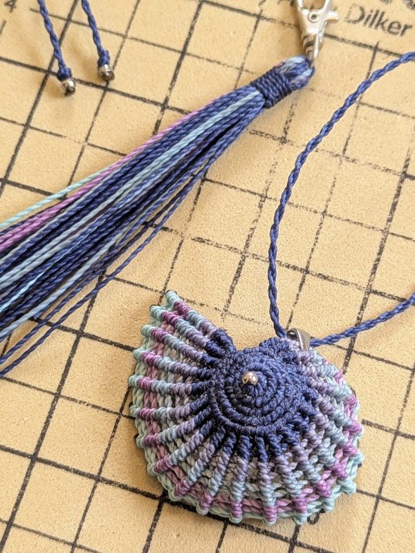 Mamacramé_pendentif coquillage
